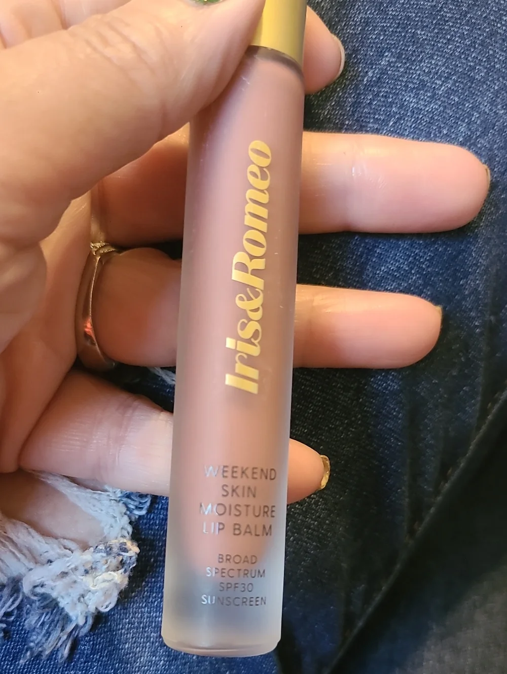 Iris & Romeo Lip Balm - 30 SPF- Shade: Dawn